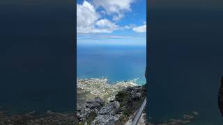 Table Top Mountain in Cape Town are categorized as one of the new 7 wonders of the world 🤯⛰️ [upl. by Breh]