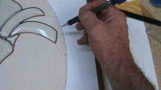 stained glass how to ideas sg3a bevel designs [upl. by Rumit574]