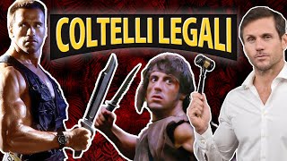 COLTELLI quando sono LEGALI  Avv Angelo Greco [upl. by Aehtna]