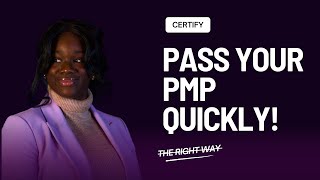 How I Passed the PMP EXAM in 4 Days Using 1 Resource  Above Target [upl. by Judy]