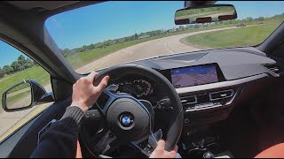 2020 BMW M235i xDrive Gran Coupe  POV Test Drive Binaural Audio [upl. by Nylakcaj392]