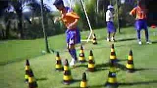 Plyometric Soccer Training 1 [upl. by Lowis]