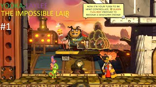 Yooka Laylee  The Impossible Lair  Bölüm 1 [upl. by Arabrab]