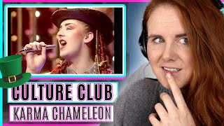 Vocal Coach reacts to Karma Chameleon TOTP 1983 [upl. by Aihsenod914]