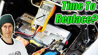 Car Battery Load Test With Multimeter  EASY DIY [upl. by Dronel]