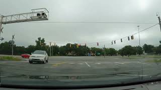 Driving Through Warner Robins Georgia  USA [upl. by Shaum714]