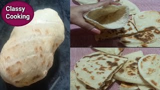 Pita Bread  Pita Pockets  ClassyCookingkq6lj [upl. by Llydnek]