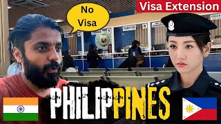 My UNEXPECTED Immigration Experience in The Philippines with Visa Free for Indians  Visa Extension [upl. by Schoof]