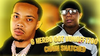 G Herbo Had VonOff1700 Chained Snatched By NoLimit Member [upl. by Aiyram]