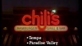 1992 Chilis Restaurant TV quotBaby Back Ribsquot TV Commericial [upl. by Mathe914]