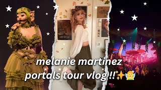 MELANIE MARTINEZ portals tour concert vlog 🧚‍♀️💖✨ melbourne [upl. by Alilad]