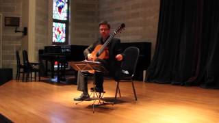 Bradford Werner  Weiss Suite in E Minor on Classical Guitar [upl. by Rafaela]