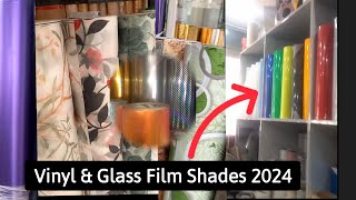 Vinyl amp Glass Film Color Shade 2024 gfxguide [upl. by Samuel729]