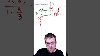 Finding the Sum of an Infinite Geometric Series  the EASY way [upl. by Airemahs891]