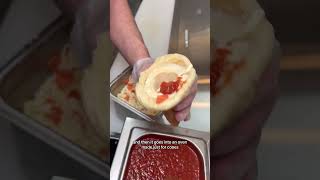 Delicious Affordable Inexpensive Lunch Pizza Cones Twisted Sourdough Pizza Las Vegas Best Food Gems [upl. by Aicekat]