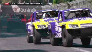 2017 Clipsal 500 Stadium SUPER Trucks Race 3 [upl. by Faun]