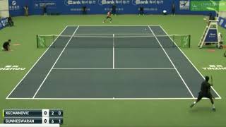 Prajnesh Gunneswaran Vs Miomir Kecmanović  ATP Ningbo Challenger [upl. by Rayham]