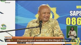 Stilfontein Mine  Progress report session on the illegal miners [upl. by Addie]