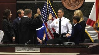 Chad Chronister Becomes Sheriff of Hillsborough County [upl. by Regni860]