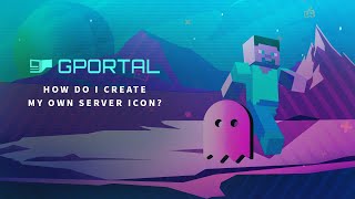 GPORTAL Minecraft Server  How to create your own server icon [upl. by Leslie]