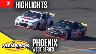 ARCA Menards Series West at Phoenix Raceway  Highlights 11824 [upl. by Santos]