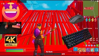 😴ASMR Fortnite Smooth💤 Llama 🦙 Gameplay Anne Pro 2 switch blue Keyboard Sounds 4K [upl. by Dode929]