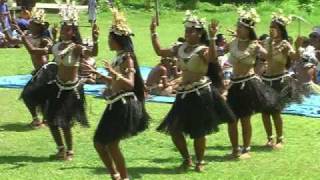 Fiji Dancing Banaban School on Rabi Island Performing Traditional Dances [upl. by Yelats]