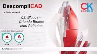 02 Blocos – Criando Blocos com Atributos [upl. by Yvi]