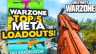 TOP 5 NEW META LOADOUTS for WARZONE SEASON 5 [upl. by Boone]