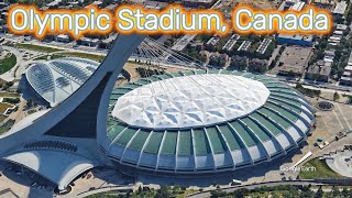 Olympic Stadium Canada Google Earth Video [upl. by Egor]