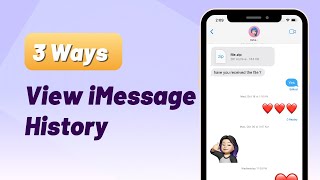 See iMessages History and Retrieve Deleted Messages on iCloud [upl. by Shifra]