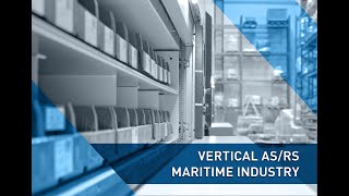 Vertical ASRS for Maritime Industry Kardex Vertical Carousel [upl. by Ekud]