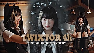 EUNCHAE quotUNFORGIVENquot 4K TWIXTOR CLIPS [upl. by Dowlen]