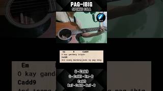 Pagibig  Sponge Cola  OGT Covers  Guitar Chords Tutorial With Lyrics 🎶 [upl. by Noivax]