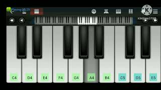 Nanni Nanni En Daivame piano tutorial [upl. by Brighton957]