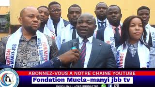 Remise du trophée Forgeron de la Nation à la Fondation Muela Manyi JBB Son président en parle [upl. by Cargian]