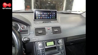 How to install screen on volvo XC 90 Gps 1025quot with Carplay and Android auto  Servitronic Torrent [upl. by Ecnerwaled126]