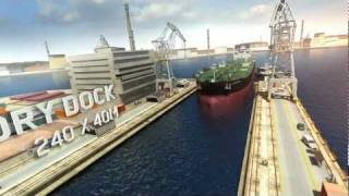 EPG Shipyard in Gdynia  1  promotional video made by a team of i3D [upl. by Alliuqahs]