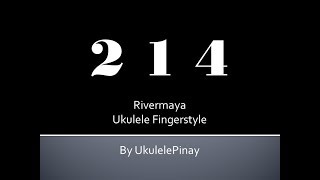 214  ukulele fingerstyle  TABS [upl. by Anauqat722]