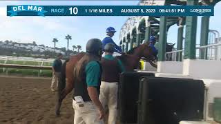 Adare Manor wins the Clement L Hirsch Stakes GrI race 10 at Del Mar 8523 [upl. by Sharp]