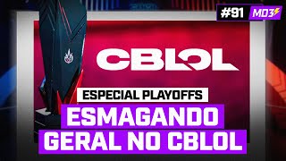 DE NOVO LOUD ESMAGANDO a PAIN no CBLOL  Especial PlayOffs  OFERTAS LG  MD3 91 [upl. by Emie]