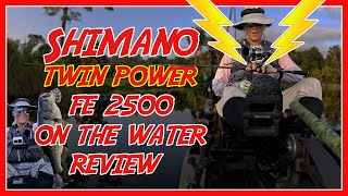 Shimano Twin Power FE 2500  OTW Review  6924 [upl. by Desberg]