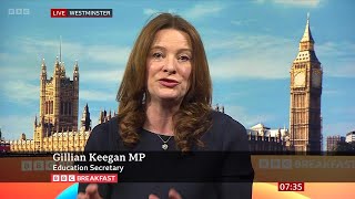 Gillian Keegan MP On BBC Breakfast 26032024 [upl. by Larissa351]