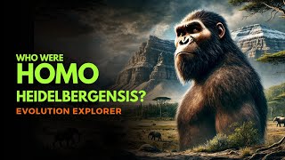 Homo heidelbergensis Explained Evolution Tools  Evolution Explorer [upl. by Yecal]