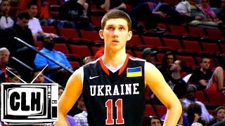 Sviatoslav Mykhailiuk 16 year old Prodigy Shows Out at 2014 Nike Hoop Summit [upl. by Ishii682]