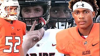 🔥🔥 Texas Football  Aledo High vs Colleyville Heritage   UTR Highlight Mix 2017 [upl. by Laehpar420]