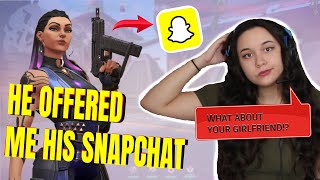 He offered me his SNAPCHAT after telling me he has a GIRLFRIEND [upl. by Charmain]