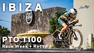 T100 IBIZA With Paula Findlay  Race Week  Race Recap [upl. by Alyse349]