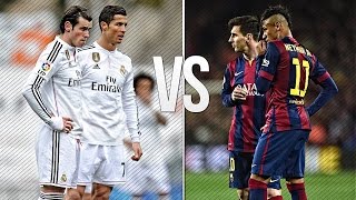 Lionel Messi amp Neymar vs Ronaldo amp Bale 2015 ● Skills amp Goals Battle  HD [upl. by Mignon]