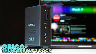 Orico Thunderbolt 3 Dock  15 in 1 Thunderbolt 3 Dock with Single 8K amp Dual 4K Display [upl. by Olnek]